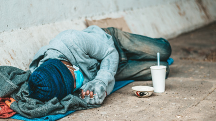 En Zaragoza hay varias zonas donde se han localizado a personas durmiendo en la calle.