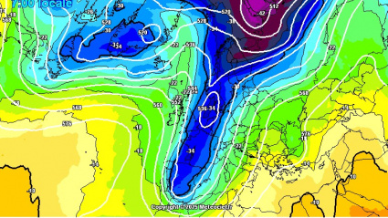 Ondulaciones del chorro polar