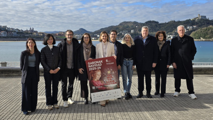 presentación campaña Navidad en San Sebastián
