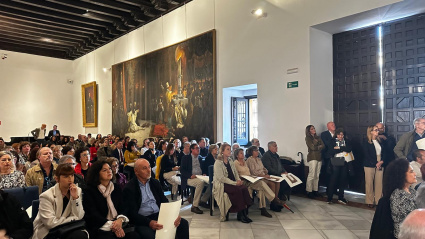Familias emocionadas en el homenaje