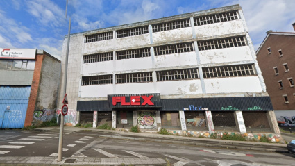 Nave de Flex, en La Calzada, en 2024