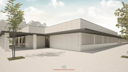 Proyecto de la ampliación del centro Ricardo Baró de Aspronaga, en Oleiros