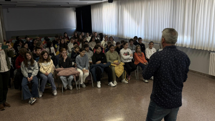Santi Flores, en el Bernadino del Campo de Albacete