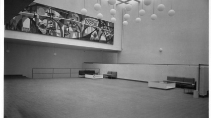 Imagen antigua de la Universidad Laboral de Ourense