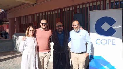 Federico Padial, Toñi Serradilla, Baltasar Manzano y Rafa Llor
