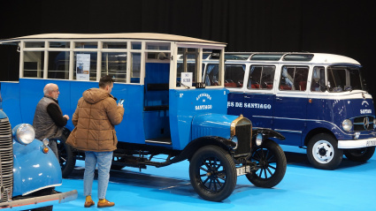 Expobus acoge una treintena de vehículos que permitirán viajar a través de la historia