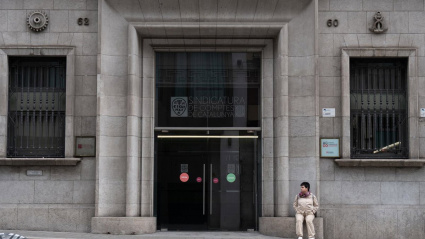 09/02/2024 Fachada de la sede de la sindicatura de Cuentas en Vía Laietana 60, a 9 de febrero de 2024, en Barcelona, Catalunya (España). La Sindicatura de Cuentas es un órgano fiscalizador externo de las cuentas, la gestión económica y el control financiero del sector público.POLITICA David Zorrakino - Europa Press