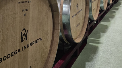 Toneles de la Bodega Inurrieta