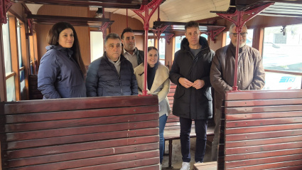 El tren turístico Ponfeblino recibe las joyas del Limón Express para su gran proyecto en El Bierzo y Laciana (León)