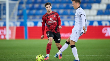 El jugador del Burgos CF Sergio González