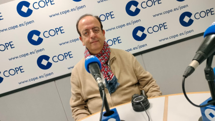 Juan de Dios Gómez en los estudios de COPE Jaén