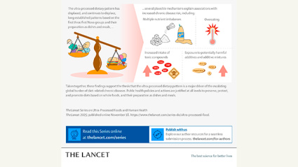 Infografía revista The Lancet