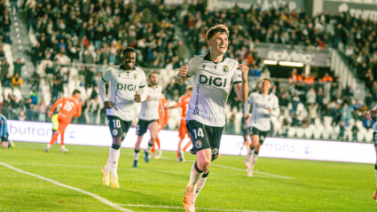 David González, jugador del Burgos CF