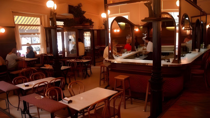 El Café San Miguel de Gijón, a finales del siglo XX