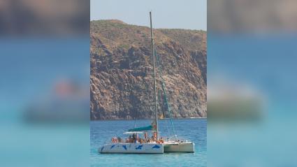 Fotografía recurso de catamarán