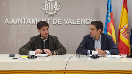 Juan Carlos Caballero y Carlos Mundina