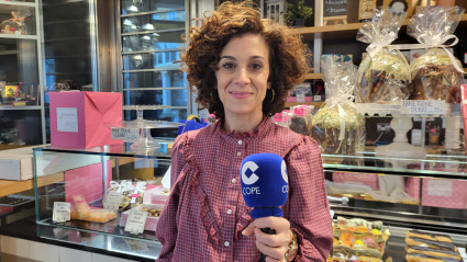 Mónica López, propietaria de la pastelería Juarreño de Burgos.