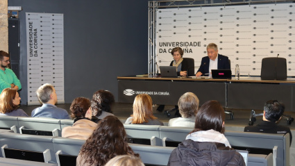 Comparecencia de Ricardo Cao y Marta García López