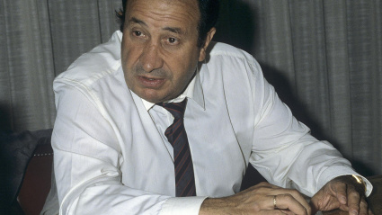 El expresidente del Atlético de Madrid, Jesús Gil