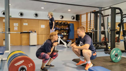 Mayores que han participado en ejercicios de fuerza