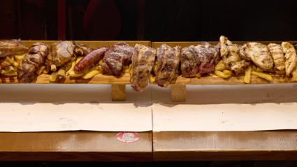 El tablón es uno de los platos más populares del Baskian