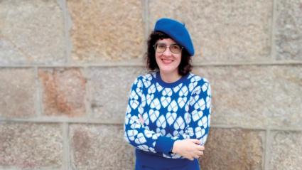 Carmen V. Valiña, autora de "As tolas que non o eran"
