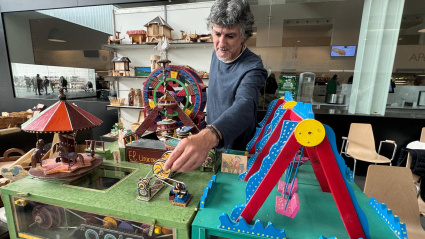 Es el undécimo año que el HULA organiza esta exposición con los trabajos de los pacientes de Psiquiatría