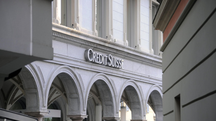 Banco en imagen de archivo