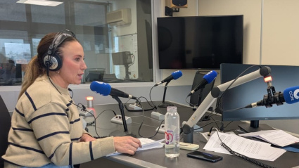 Elena Dermit durante su entrevista en COPE Euskadi