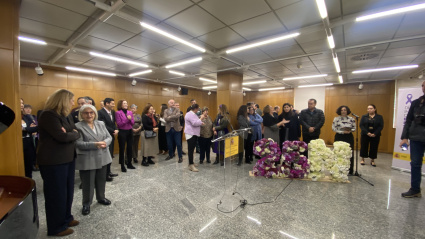 Acto en conmemoración del 25N en la Delegación del Gobierno