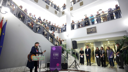 Acto del 25N en la Diputación de A Coruña