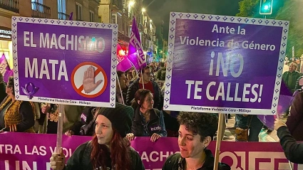 Miles de manifestantes alzan su voz y sus pancartas contra la violencia de género