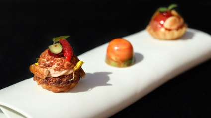 Plata de alta cocina