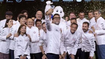El chef Quique Dacosta se encargó del 'selfie'