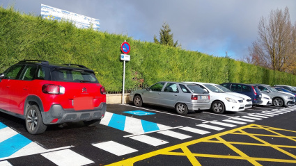 Nuevo aparcamiento en el G-3