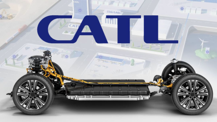 Imagen de una batería eléctrica de CATL