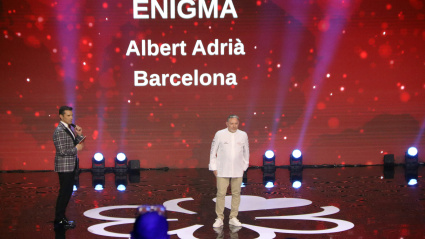 El reconocimiento a Albert Adrià y su restaurante Enigma era uno de los más esperados.