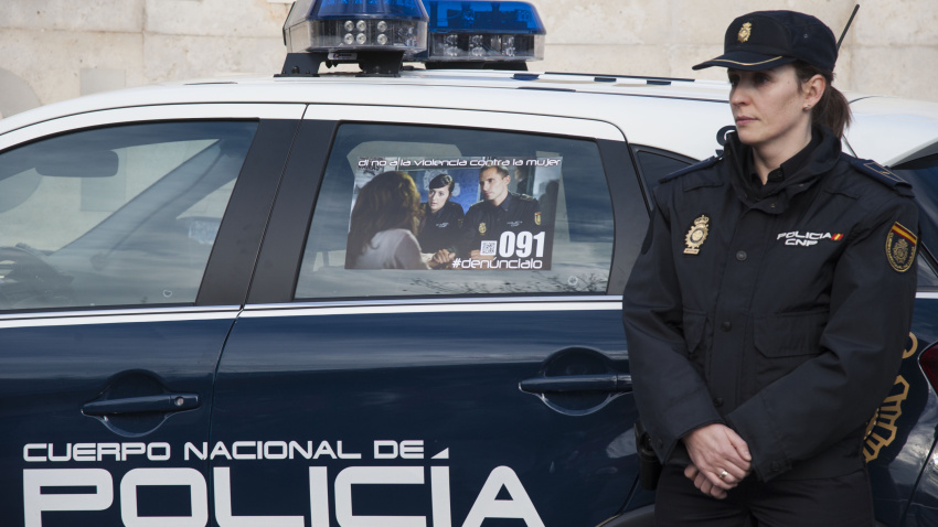 Cuerpo Nacional de Policía en Burgos