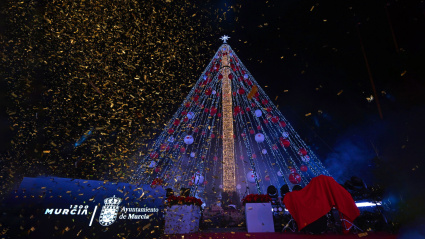Gran Árbol de Navidad Murcia 2025