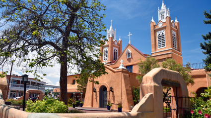Iglesia de San Felipe en Nuevo México