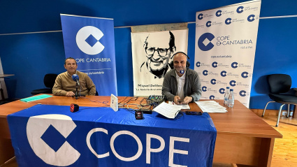 Joaquín Villegas, alcalde de Molledo, y Jaime del Olmo