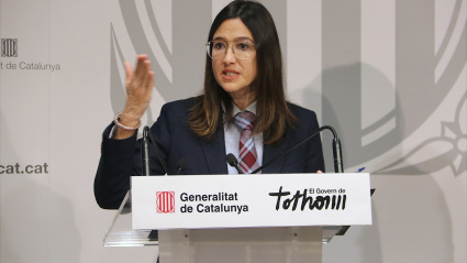 Núria Parlon, consejera de Interior