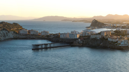 El mar en Águilas. Instituto de Turismo Región de Murcia
