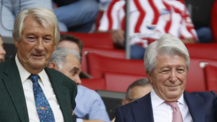 Alfonso Cabeza, en una imagen reciente con Enrique Cerezo