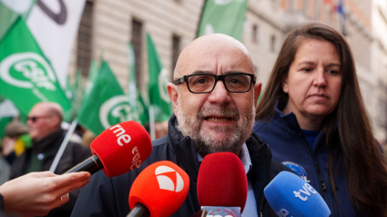 El presidente de CSIF, Miguel Borra