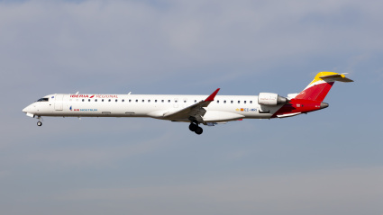 Imagen archivo de un avión de Iberia