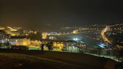 Vista desde el mirador del Parque de Rosalía