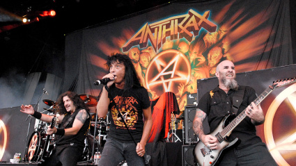 El grupo Anthrax, en una foto de archivo