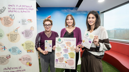 Los 'Econautas' llegan a los mercados de Burgos para transformar los hábitos de consumo desde el colegio