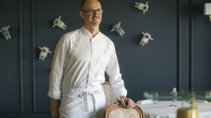 Iñigo Lavado, chef del restaurante Itzuli de San Sebastián